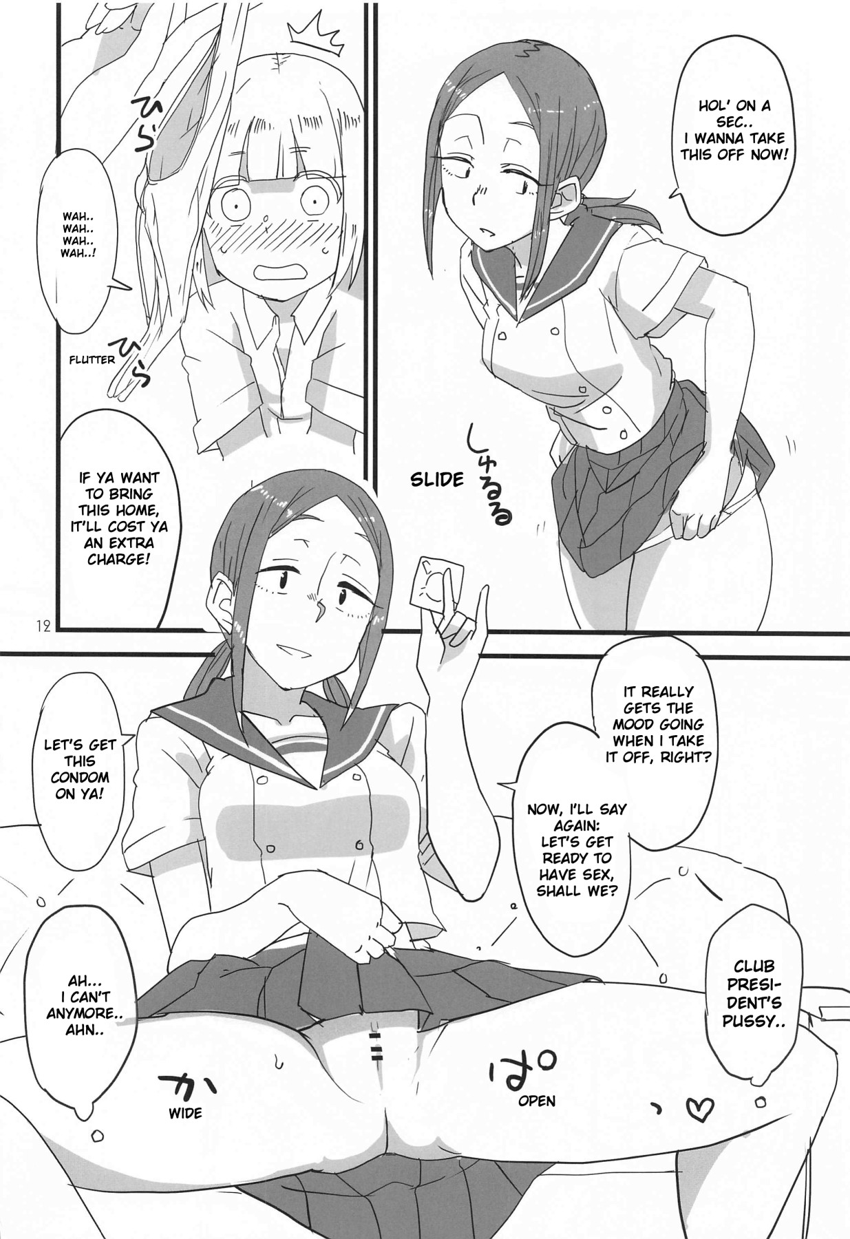 Hentai Manga Comic-Diary of Our Days at the XX Club-Read-11